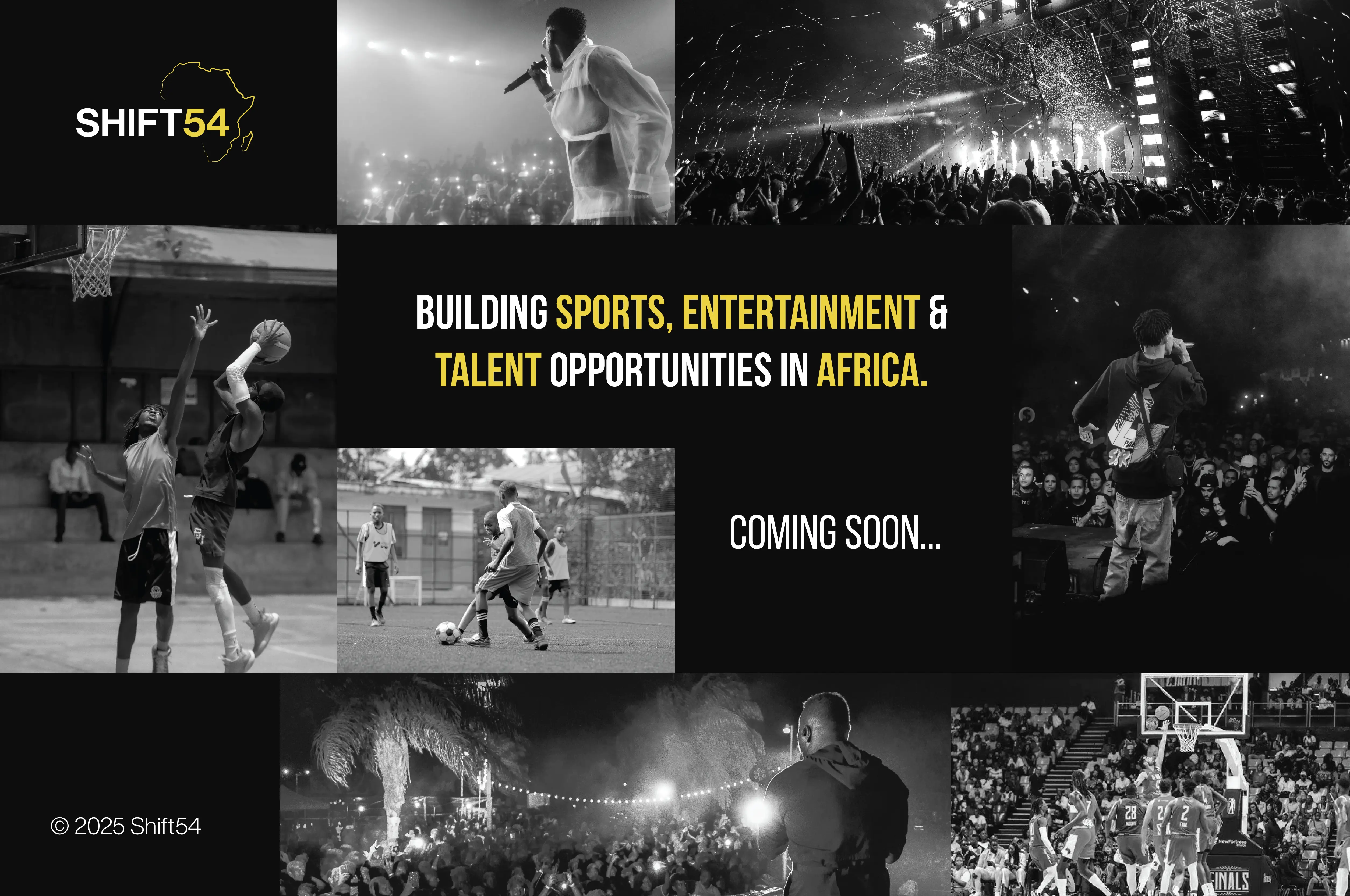 SHIFT54 coming soon placeholder banner